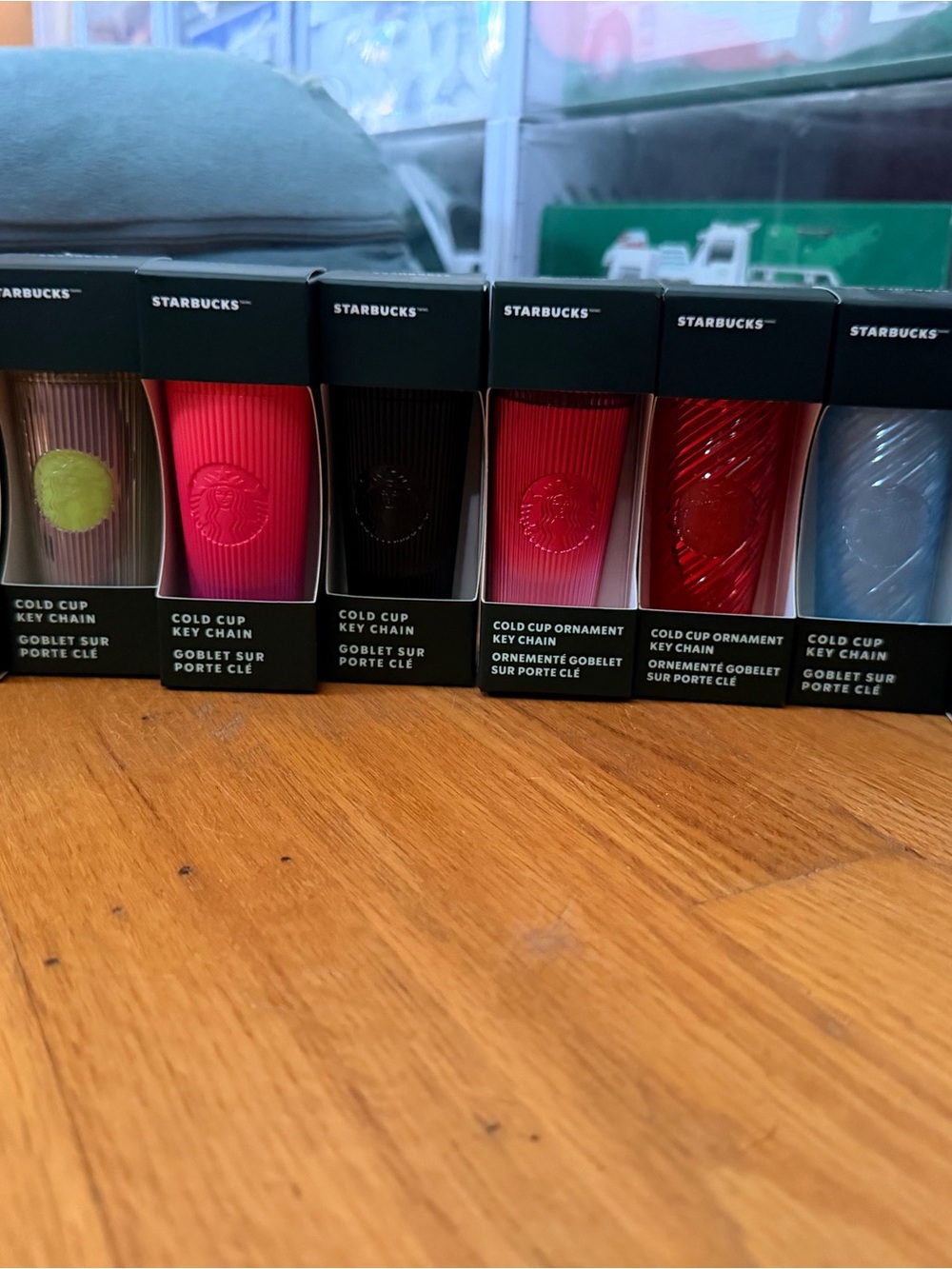 Starbucks Cold Cup Keychains NIB $18 each PM Color of Choice